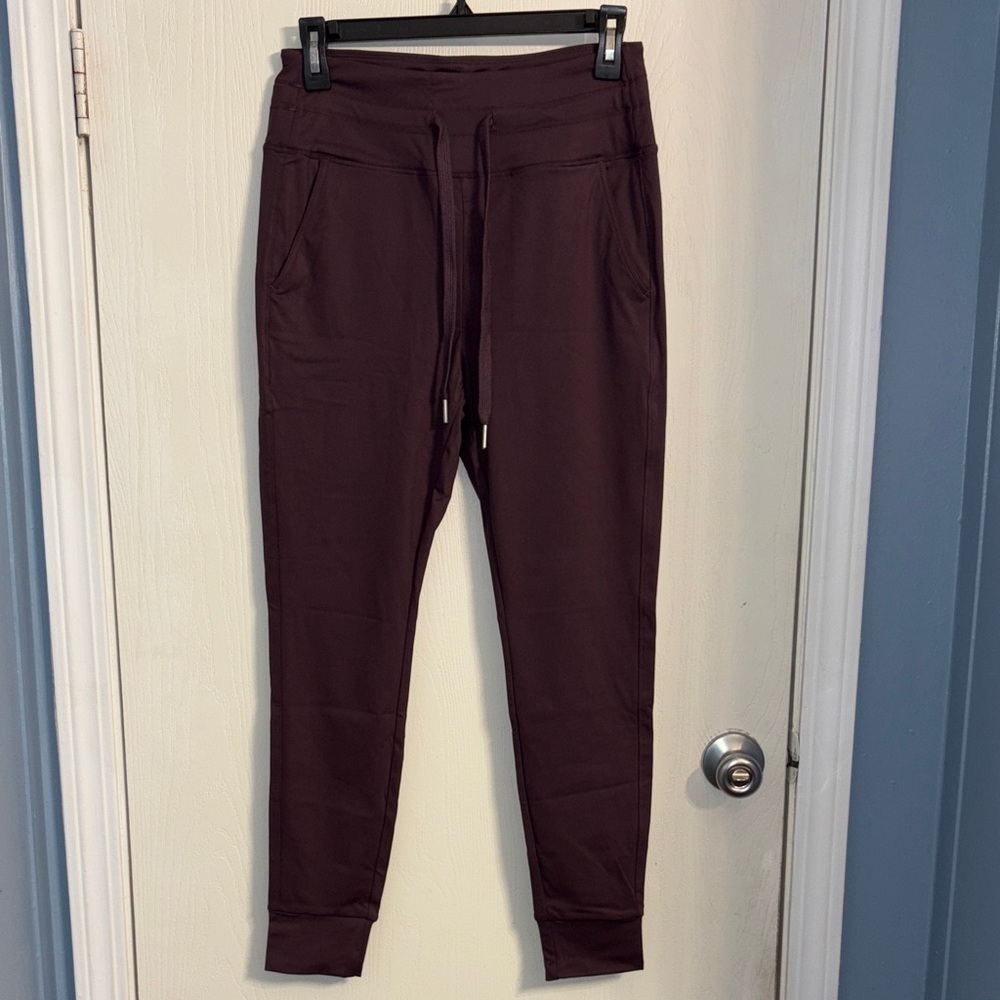 HALARA Burgundy Track Pants